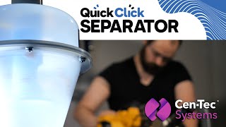 Improve Your Workshop Dust Collection with the Quick Click Separator [upl. by Inalak194]