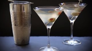 How to Make a Dirty Martini  Cocktail Recipes  Allrecipescom [upl. by Kato]