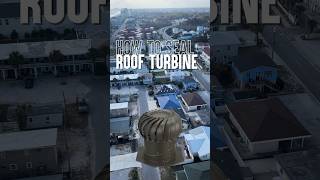 How to reinstall and seal roof turbine vent [upl. by Imar]