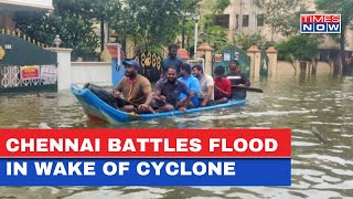 Chennai Flood Severe Waterlogging Continues In Several Parts Of Chennai  Tamil Nadu News [upl. by Gargan478]