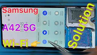 Samsung A42 5G Wifi Problem Solution [upl. by Etram994]