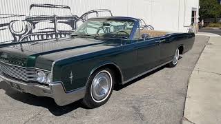 P10663  1966 Lincoln Continental 4 Door Convertible [upl. by Annis]