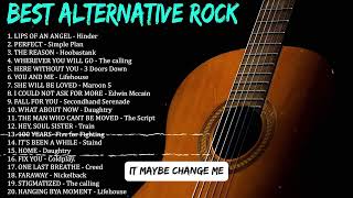 BEST ALTERNATIVE ROCK 2000s  Hinder Simple Plan Hoobastank The Calling Linkin Park Creed [upl. by Ael]