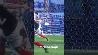 Pavard goal 2018 World Cup🤩🤩💫 [upl. by Akemrej]