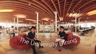 The University DINING 千葉商科大学 キャンパスツアー [upl. by Prinz836]