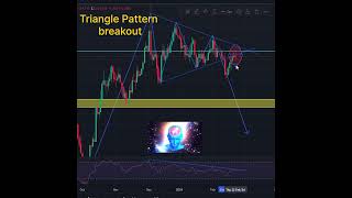 Triangle Pattern Breakout 😅 shorts trading tradingmeme tradingmemes forextrading forex [upl. by Yltnerb]