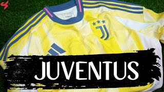 Adidas Juventus 202425 Away Jersey Unboxing  Review [upl. by Shamus]