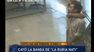 Detuvieron a la banda de quotLa rubia Natiquot  Telefe Noticias [upl. by Razaile975]