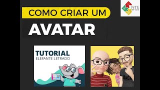 QUER FAZER SEU AVATAR NO ELEFANTE LETRADOÉ FÁCIL [upl. by Calli]