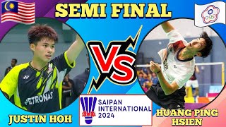 SF🇲🇾Justin Hoh VS TPEHuang Ping Hsien🔥🤩‼️SaipanInternational2024 [upl. by Rezeile]