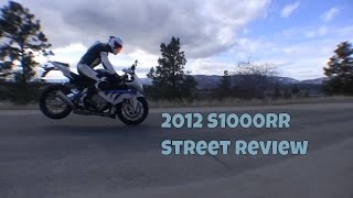 2012 BMW S1000RR motor breakin and street review [upl. by Nicole775]