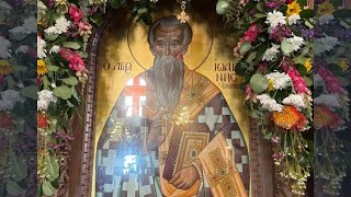 Saint John the Merciful Great Vespers 11112024 [upl. by Annaicul]