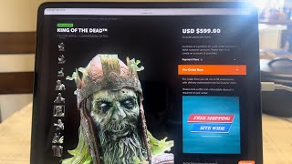 King of the Dead and Radagast statues from Weta Workshop preview [upl. by English3]