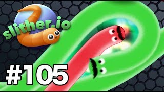 MASTEROV IS BACK ON SLITHER MUST WATCH  Slitherio Gameplay Part 105 [upl. by Nylirej]