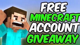 Free minecraft giveaway account for free [upl. by Banks]