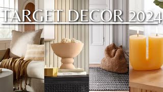 NEW TARGET HAUL  MODERN ORGANIC DECOR amp NEW COLOR TRENDS FOR 2024 [upl. by Ical344]