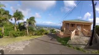 Traveling through Dorsetshire hill and Queen Drive stvincent [upl. by Jozef743]