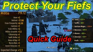 Protect Bannerlord Kingdom Fiefs Easier Quick Guide Flesson19 [upl. by Larentia668]