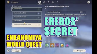 Erebos Secret World Quest  Genshin Impact [upl. by Hgielyak440]