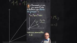 SHO10 Une idée simple derrière la théorie des groupes introduction toutpublic [upl. by Chabot]