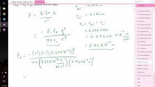 interatomic forces example problem [upl. by Sehcaep]