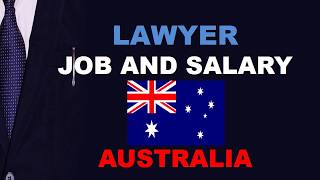 Lawyer Salary in Australia  Jobs and Wages in Australia [upl. by Eigger277]