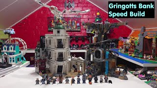 Lego Harry Potter Gringotts Bank  Speed Build  Time lapse  Lego Set 76417 [upl. by Aicirtel]