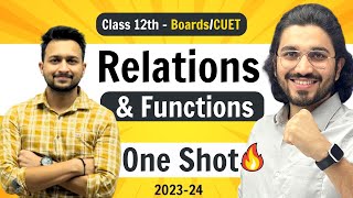 Relations amp Functions  Class 12 Maths  NCERT for Boards amp CUET [upl. by Ilehs]