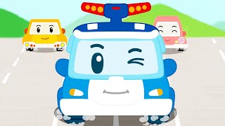 Robocar POLI Chansons pour Enfants  La Chanson de L’alphabet amp  Francais  Robocar POLI Télé [upl. by Geof391]