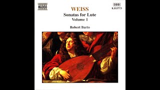 Silvius Leopold Weiss 16871750  Sonatas for lute Vol 13 Robert Barto [upl. by Mil]