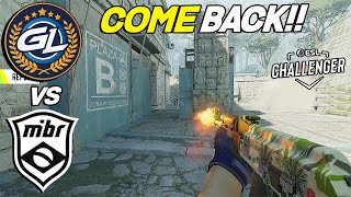 COMEBACK MIBR vs Gamerlegion  HIGHLIGHTS  ESL Challenger 2023  CS2 [upl. by Aniras]