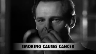 Mockup Compulsory smoking warnings on classic films [upl. by Enaitsirk]