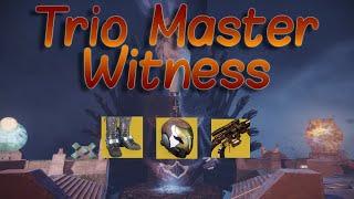 Trio Master Witness  Salvations Edge [upl. by Atnima]