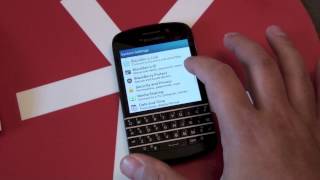 How to unlock your BlackBerry Q10 [upl. by Aicenaj469]