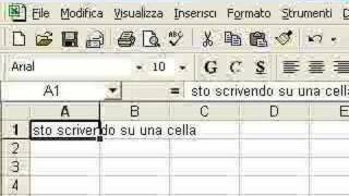 Lezione n002  Il Foglio Elettronico Excel [upl. by Llennor]