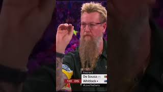 Simon Whitlock 144 finish against José de Sousa [upl. by Neik]