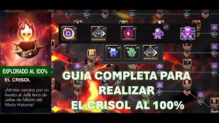 GUIA PARA PASAR EL CRISOL THE CRUCIBLE  AL 100  DIFICULTAD LEGENDARIO Y NORMAL  MCOC [upl. by Ailama]