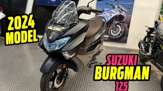 2024 Suzuki Burgman 125 New Model Review Video  Suzuki Burgman Street 125 All Models 🤩 [upl. by Ramunni]