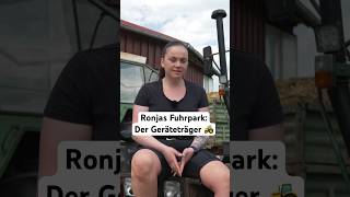 Hoftour bei Ronja der Geräteträger 🚜🫶 shorts hunderthektarheimat [upl. by Assiled]