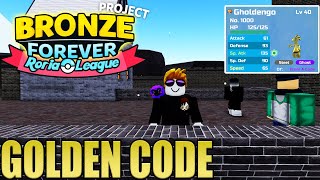 This CODE is Literally GOLD dont miss it  Project Bronze Forever  Pokemon Brick Bronze  PBB PBF [upl. by Adabelle885]