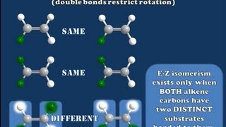 EZ Isomerism Explained [upl. by Etnauj]