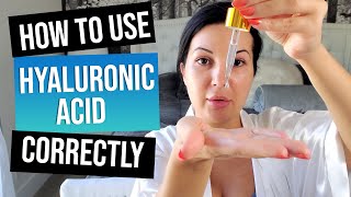 How to use Hyaluronic Acid serums correctly  Skincare by Fenya  Guidance to Glow [upl. by Dickenson960]