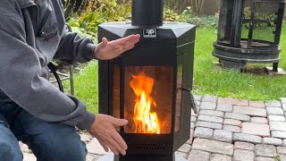 Flame Pro Pellet Patio Heater One Year Review [upl. by Raama259]