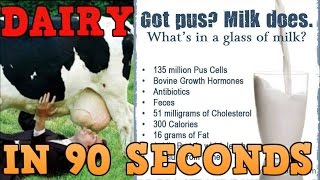 Why Milk amp Cheese Is Bad For You in 90 seconds [upl. by Myrtice49]