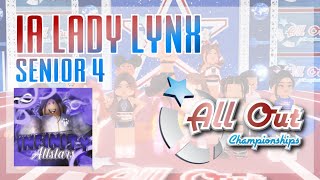 💫 GloCheer S1 AllOut Championships  IA Lady Lynx [upl. by Swaine765]