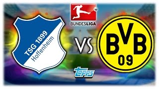 TSG 1899 HOFFENHEIM  BORUSSIA DORTMUND 161216  TOPPS BUNDESLIGA ORAKEL [upl. by Inotna777]