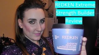 Redken Extreme Strength Builder Review [upl. by Latonia]