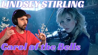 EPIC CHRISTMAS JAM Lindsey Stirling REACTION  Carol of the Bells [upl. by Enyluqcaj121]