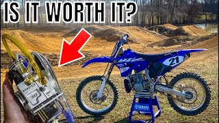 LECTRON BILLETRON PRO 38 FIRST RIDE REVIEW YZ250 [upl. by Gristede]