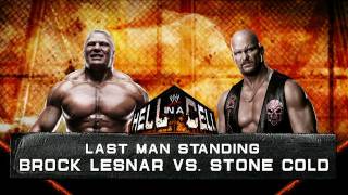 WWE 12 Brock Lesnar vs Stone Cold HD 1080p [upl. by Cynar136]